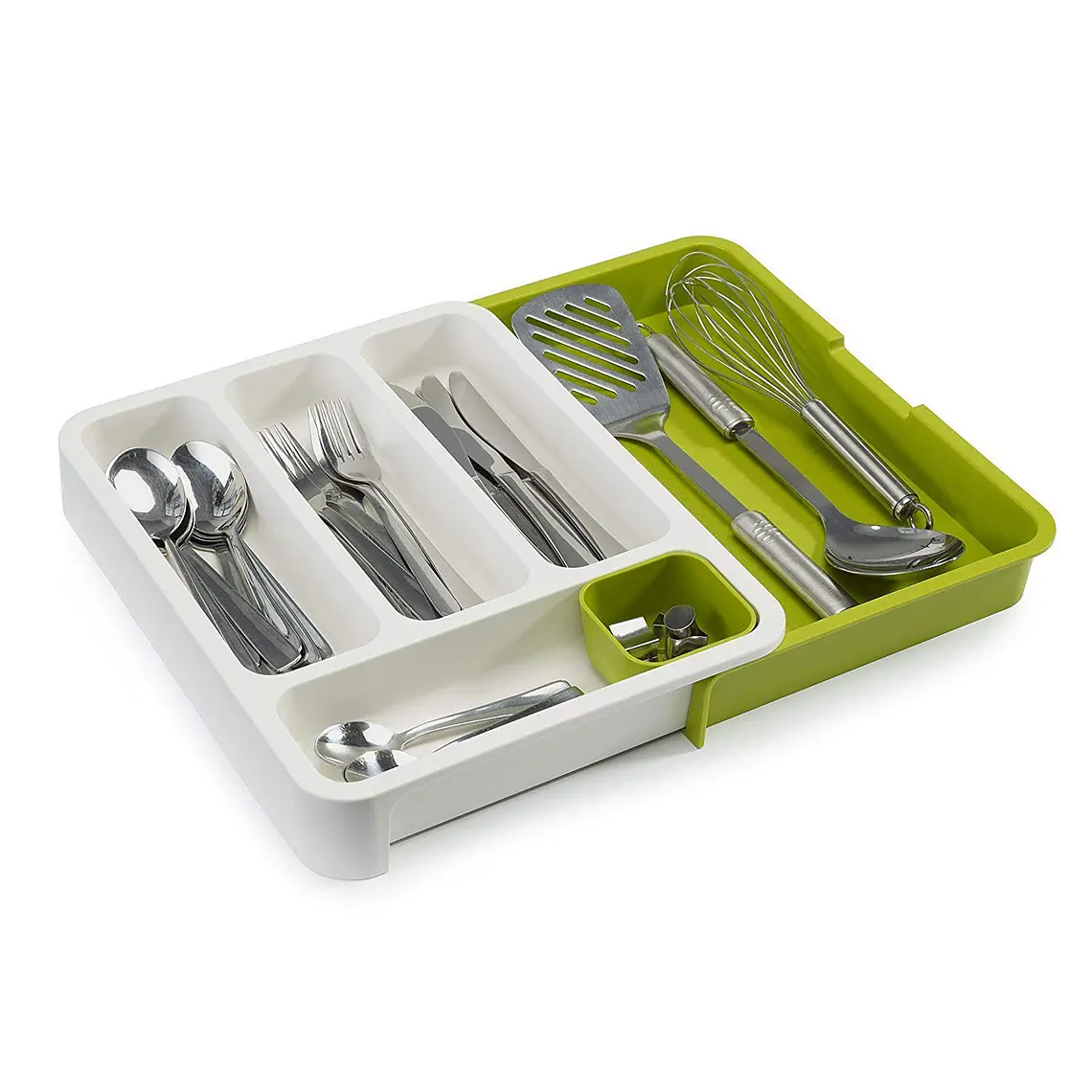 Organizador De Cubiertos Extensible Ajustable Cajones 1