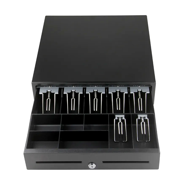 Gaveta Electronica Caja De Dinero Rj11 7 Billetes 5 Monedas 2