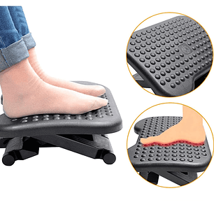 Reposa Apoya Pies Ergonómico 3 Posiciones