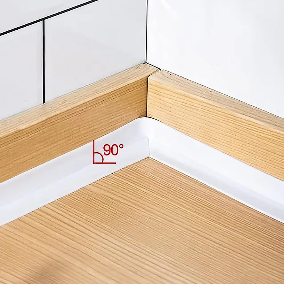 Cinta Sellado Baño Impermeable Ducha Calafateo Tira Adhesiva 4