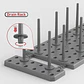 Estante Ajustable Drenaje Cocina Tipo De Cajón Organizador - Miniatura 2
