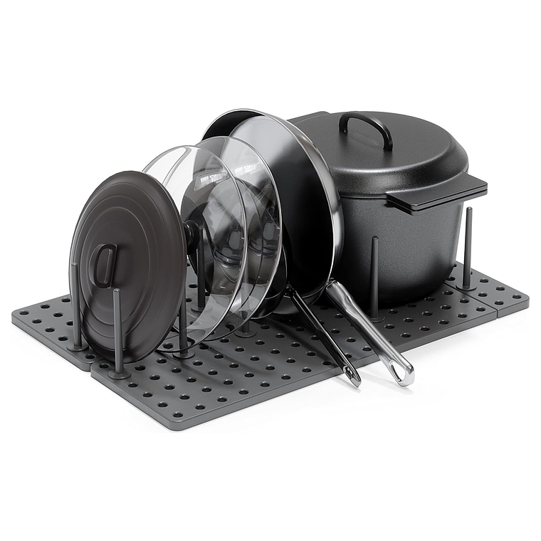 Set De 2 Estante Ajustable De Drenaje Cocina Tipo De Cajón 1
