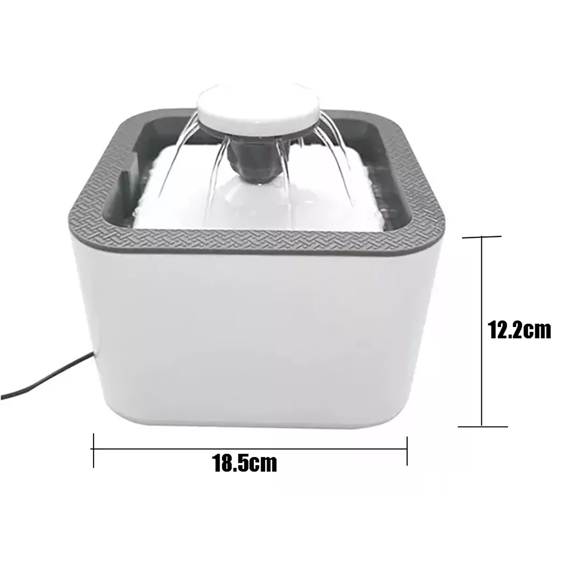 Fuente De Agua Bebedero Para Gatos Y Perros De 2.5 Litros 5