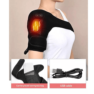 Hombrera Soporte De Hombro Calefacción Compresión Vibrador
