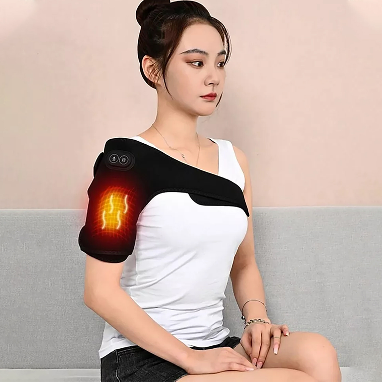 Hombrera Soporte De Hombro Calefacción Compresión Vibrador 4