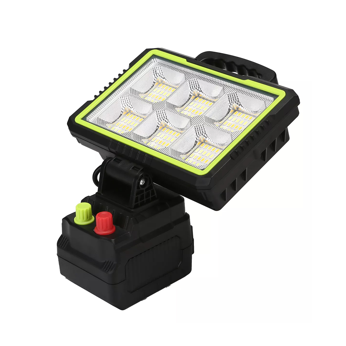 Reflector Proyector Led Solar Portátil De 350w - Panel Solar 2