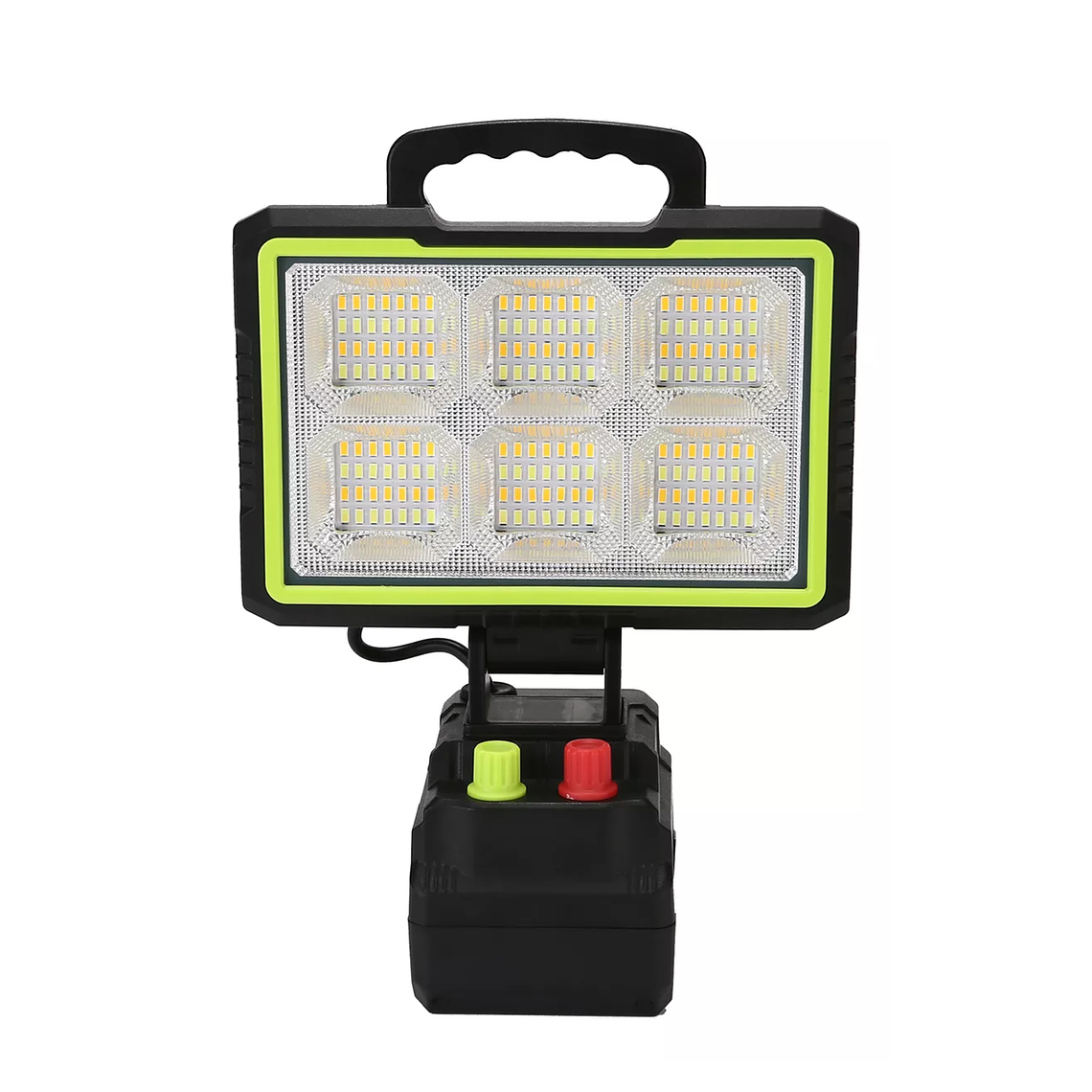 Reflector Proyector Led Solar Portátil De 350w - Panel Solar 1