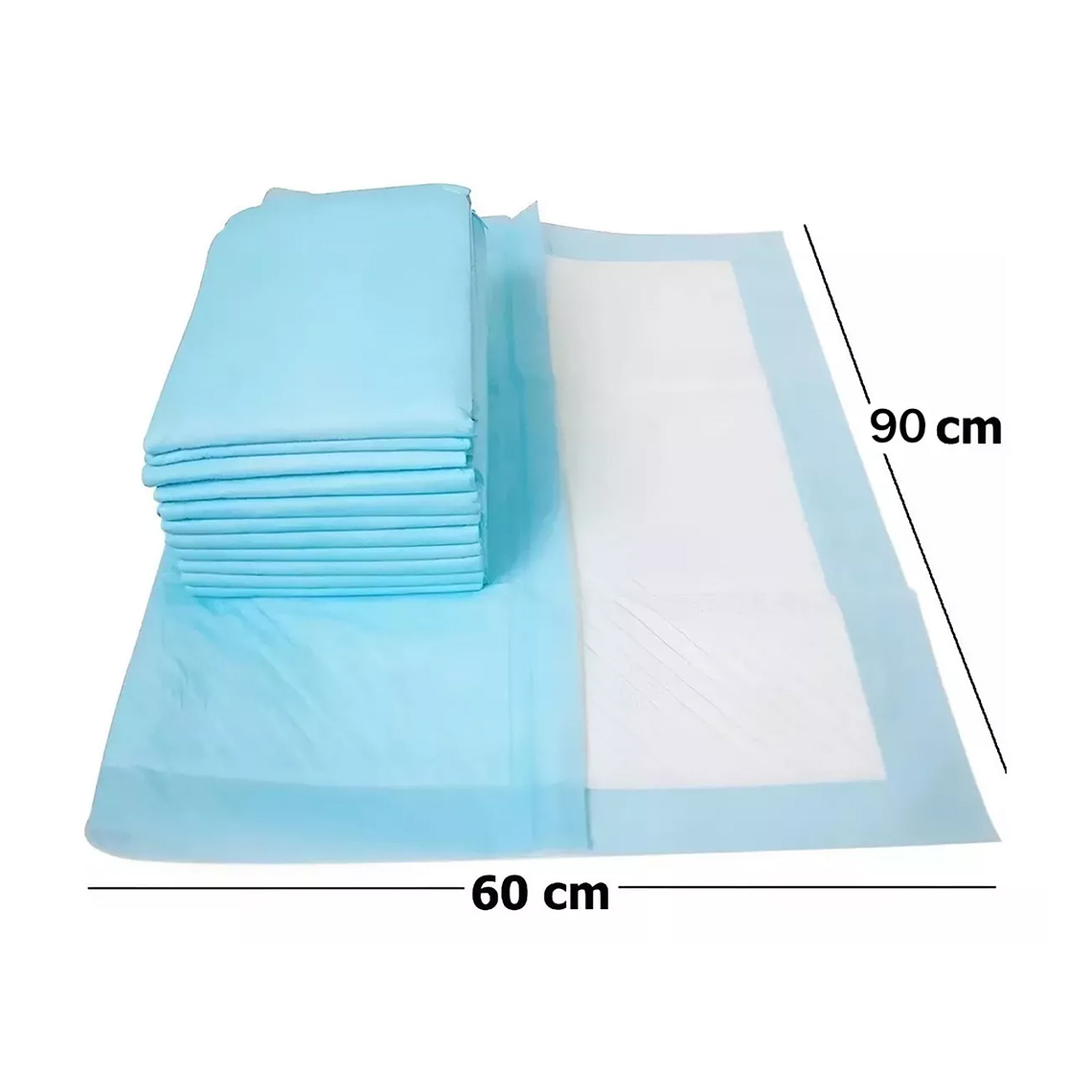 20 Pañales Tipo Sabanillas Mascotas Perros Y Gato 90x60 Cms 5