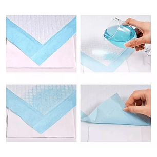 50 Pañales Tipo Sabanillas Mascotas Perros Gatos 60x45 Cms