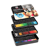 Set 72 Lapices Colores Premium Arte Profesional Caja Metal