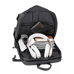 Mochila Para Viaje, Notebook, Expandible Para Balón Y Casco