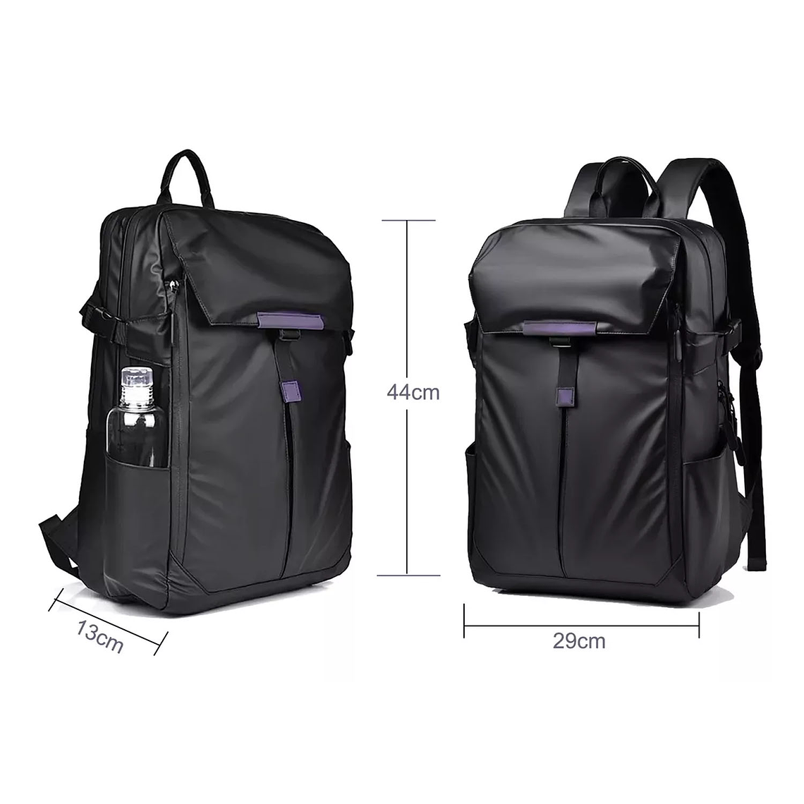 Mochila Para Viaje, Notebook, Expandible Para Balón Y Casco 7