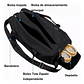 Bolsa Deportiva Gran Capacidad Para Gym, Viajes Impermeable - Miniatura 4