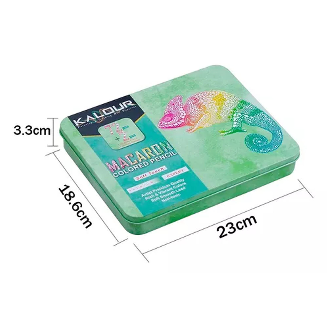 Set 72 Lápices Colores Macaron, Dibujo Arte Caja Metálica 5