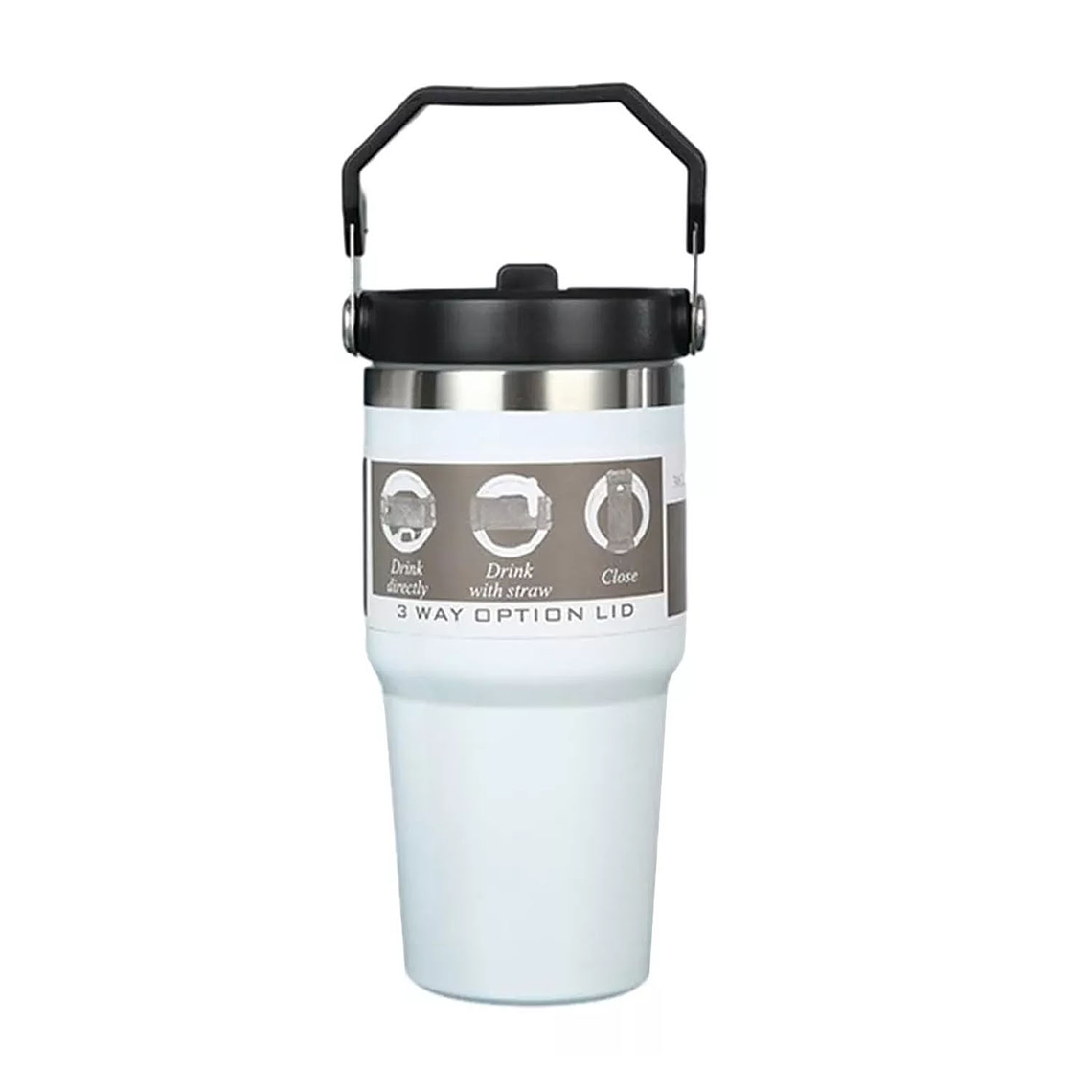 Mug Vaso Termo Mug Para Cafe Agua 600ml Inoxidable 2