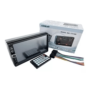 Radio Auto Mp5 Doble Din Touch 7 Con Control Remoto