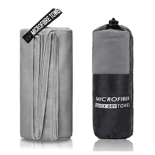 Toalla De Microfibra Deporte Viaje Secado Rapido 2 Und