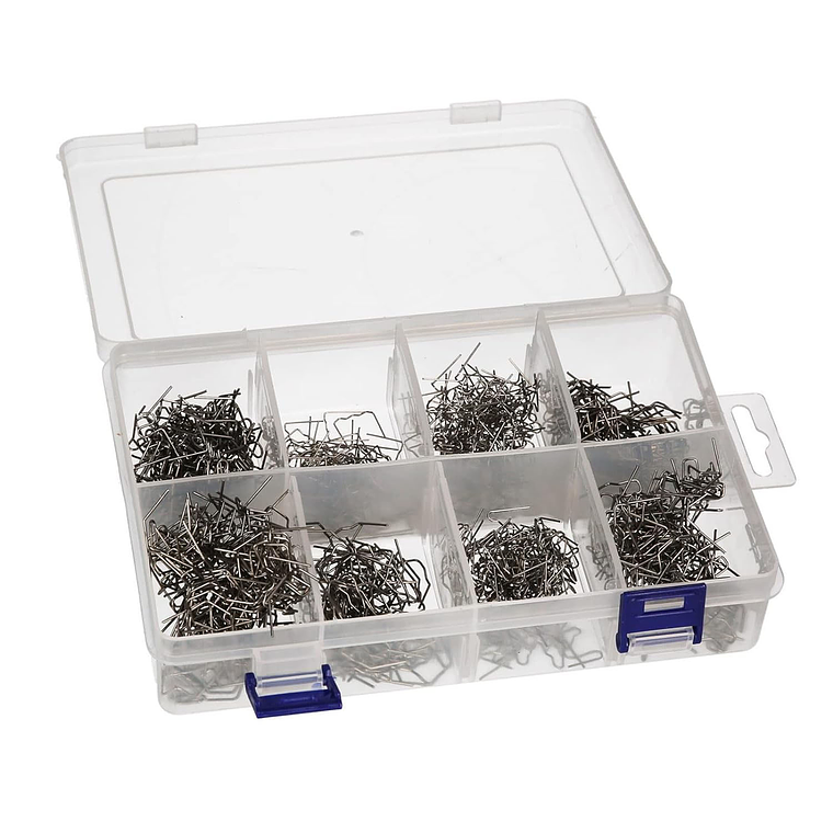 Kit De Grapas Para Soldadora Reparacion De Plasticos 800 Pcs 1