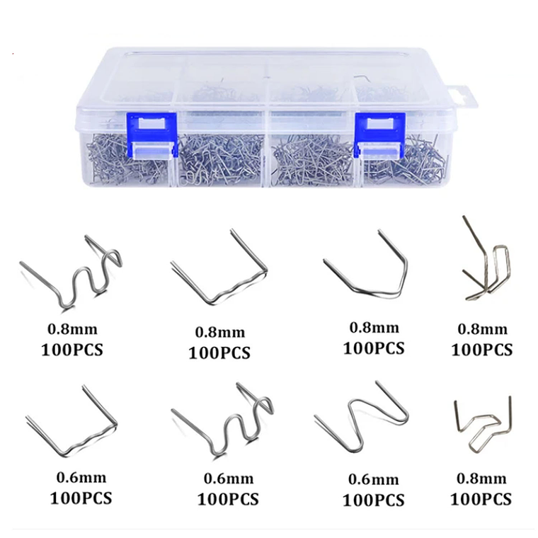Kit De Grapas Para Soldadora Reparacion De Plasticos 800 Pcs 2