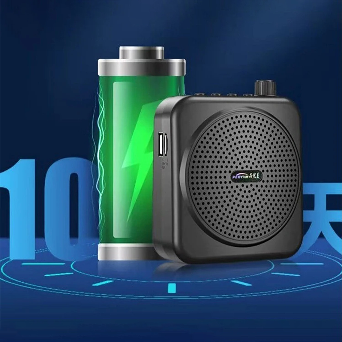 Amplificador De Voz Micrófono De Cintillo Conferencias 4