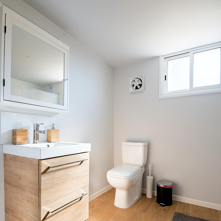 Extractor De Aire 10 Pulgadas Antihumedad Plástico 3