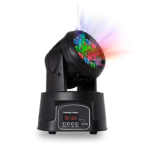Luz Cabeza Móvil Robótico 18x3w Led Rgb Fiesta Disco