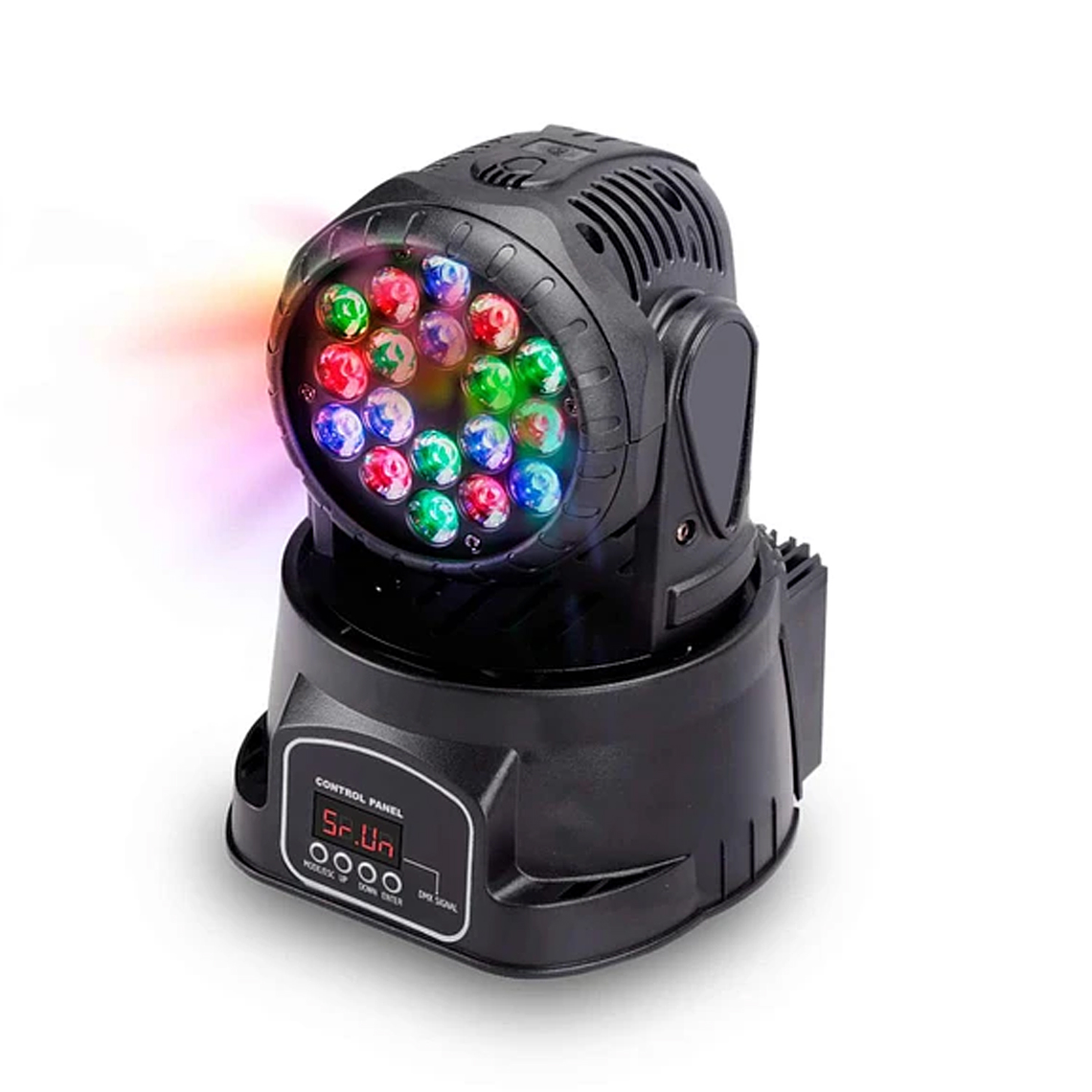Luz Cabeza Móvil Robótico 18x3w Led Rgb Fiesta Disco 2