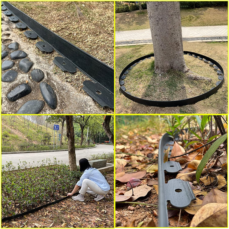 Limitador De Jardín Separador De Césped Burlete 10 metros 3