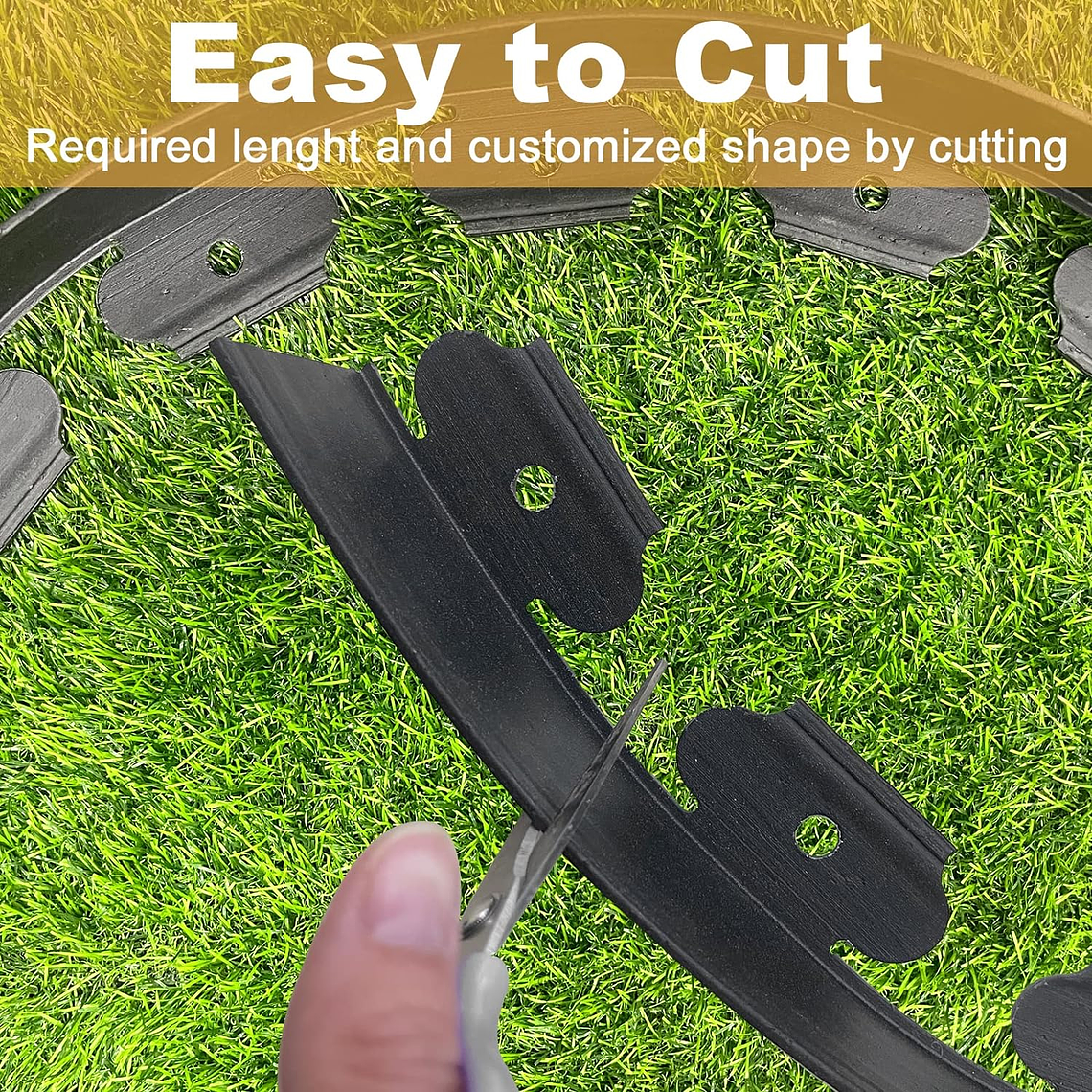 Limitador De Jardín Separador De Césped Burlete 10 metros 4