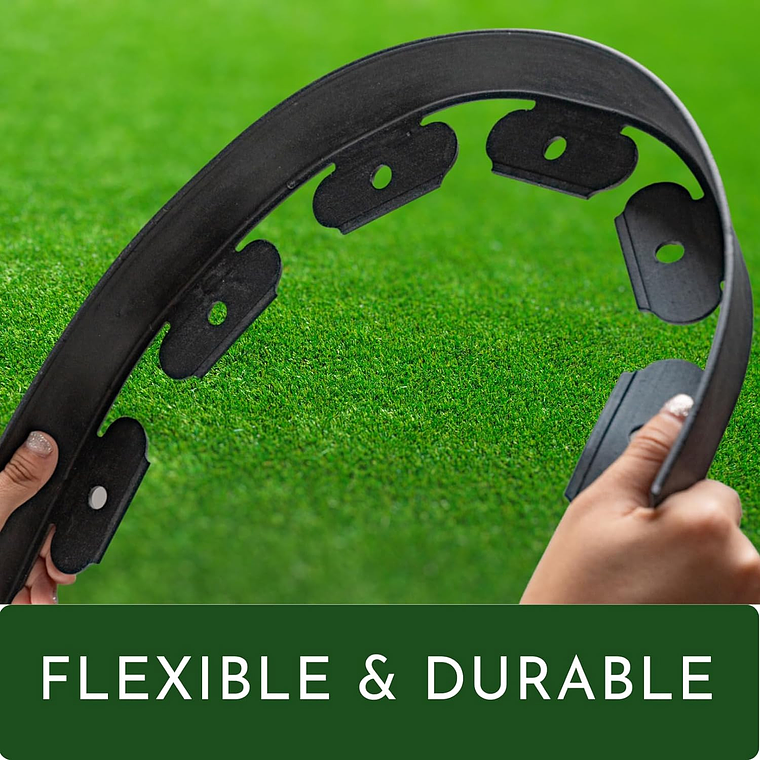 Limitador De Jardín Separador De Césped Burlete 10 metros 5