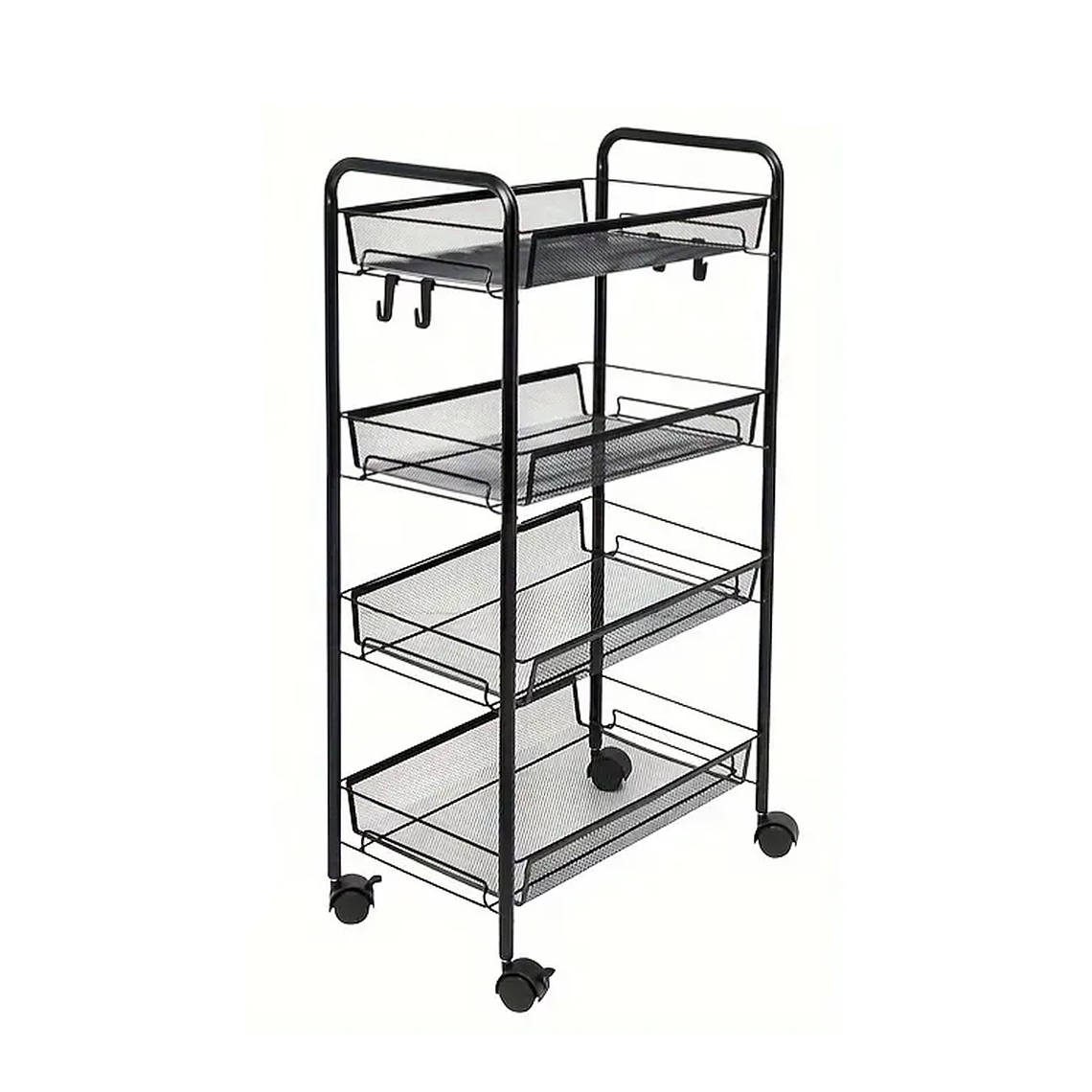 Carrito Carro Organizador Con Rueda Multiuso 4 Niveles 1