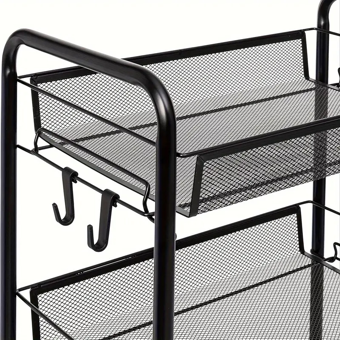 Carrito Carro Organizador Con Rueda Multiuso 4 Niveles 3