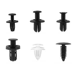 Clip Broche Automotriz Reparación 100 Pzs Mas Herramientas