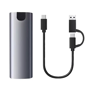 Cofre Ssd M.2 Pcie Ngff Y Nvme 10gbps Aluminio Usb-3 Y Usb-c