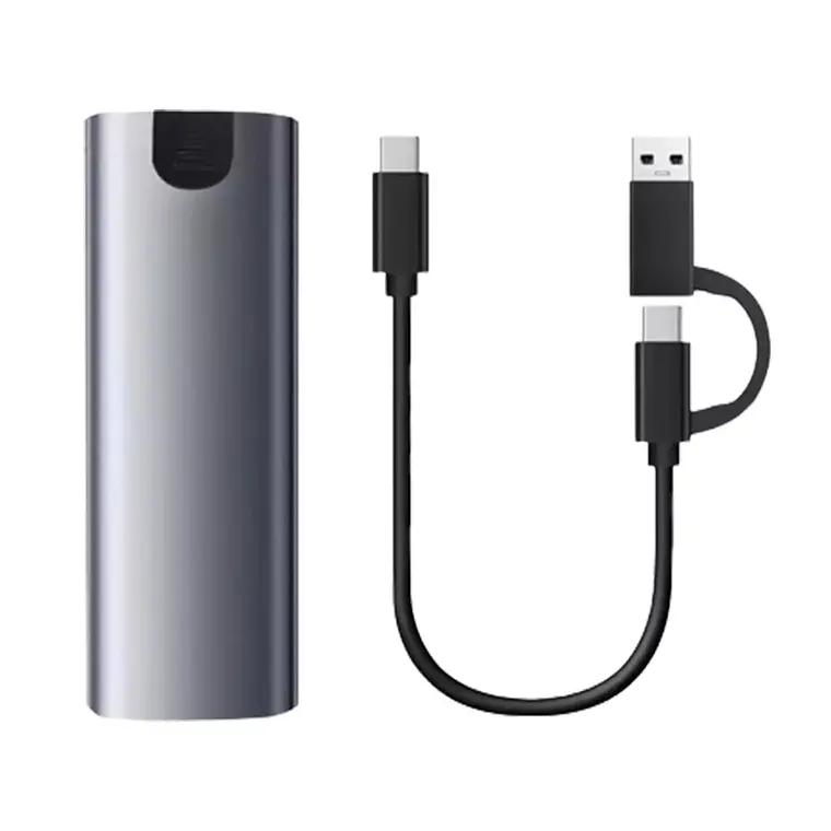 Cofre Ssd M.2 Pcie Ngff Y Nvme 10gbps Aluminio Usb-3 Y Usb-c 1