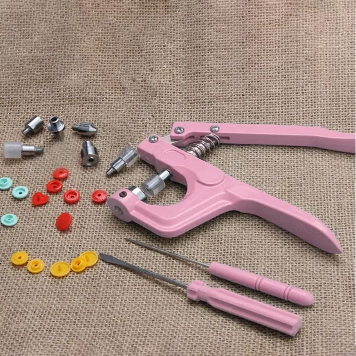 Pinza Kam Botón Presión Broche 24 Colores 300 Conjuntos 4