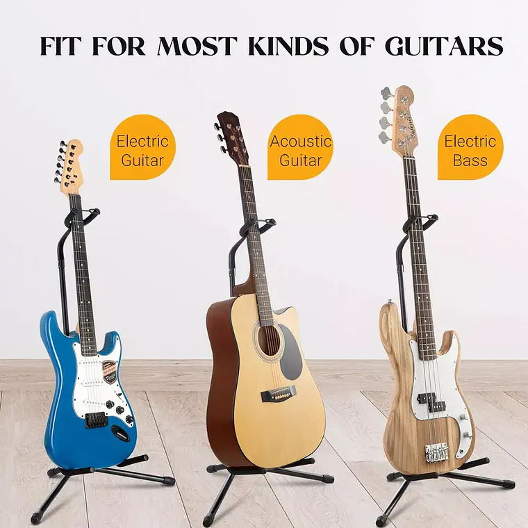 Atril Soporte De Guitarra Acústica, Clásica, Eléctrica, Bajo 2