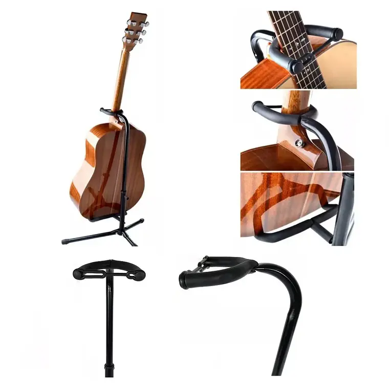 Atril Soporte De Guitarra Acústica, Clásica, Eléctrica, Bajo 3