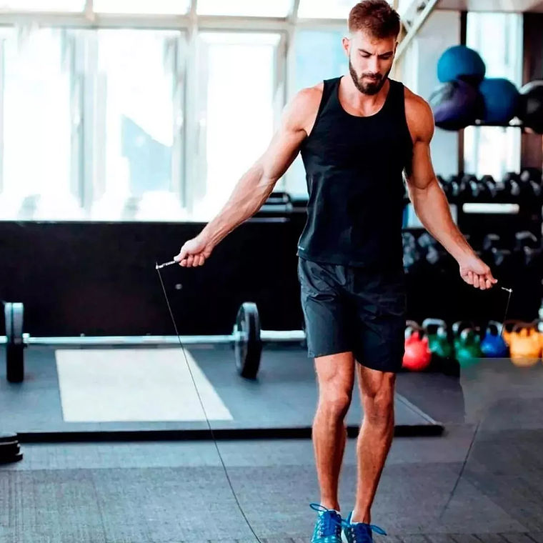 Cuerda Saltar Velocidad Aluminio Ajustable 2