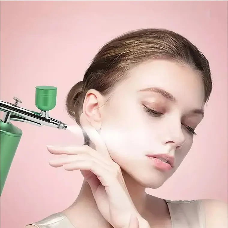 Kit De Aerógrafo Profesional Recargable Inalámbrico Portátil 2