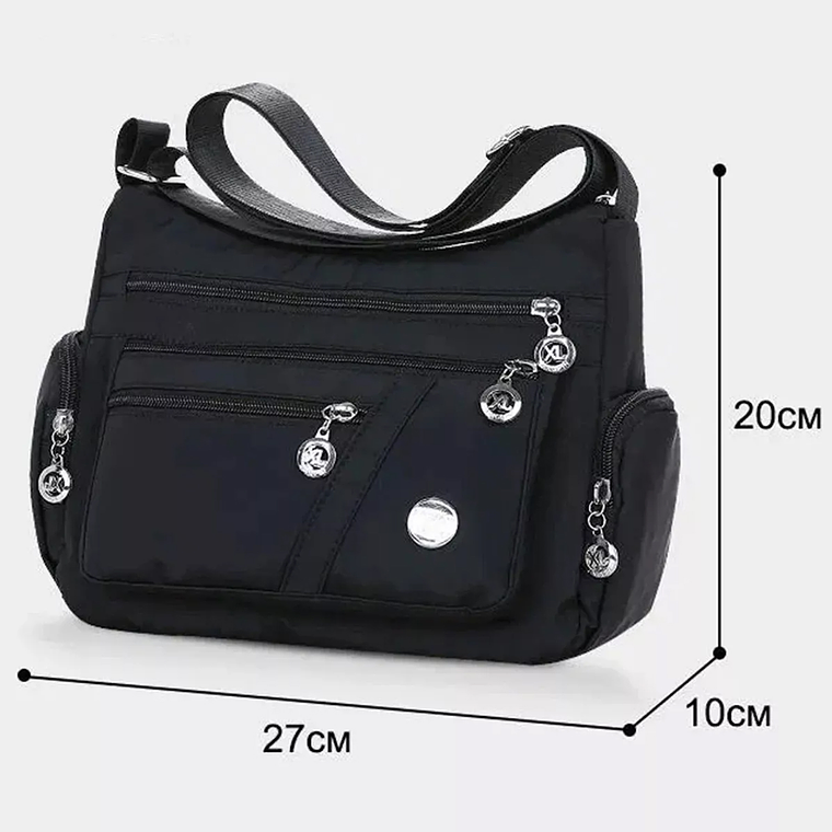 Bolsa Para Mujer Crossbody De Hombro Impermeable Antirrobo 5