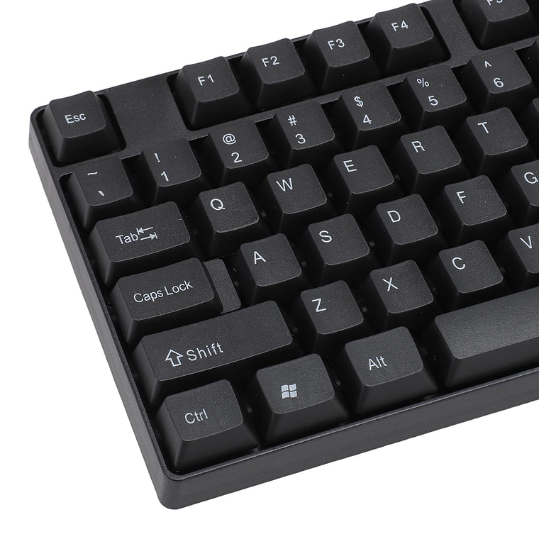 Kit Combo Teclado Y Mouse Alámbrico color Negro 3