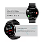 Smartwatch Genérica Zl02 Malla Negra De Silicona Y Bisel - Miniatura 3