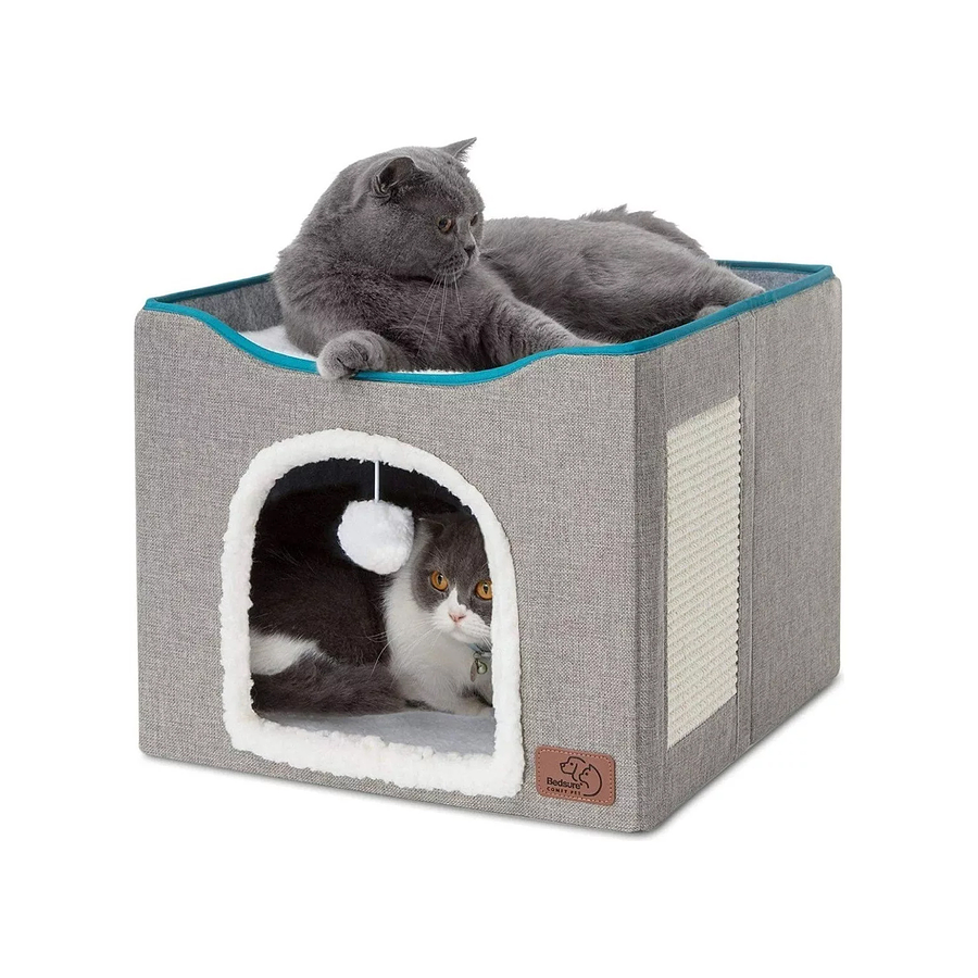 Cama Casa Iglu Para Mascotas Gato Y Perro Pequeño