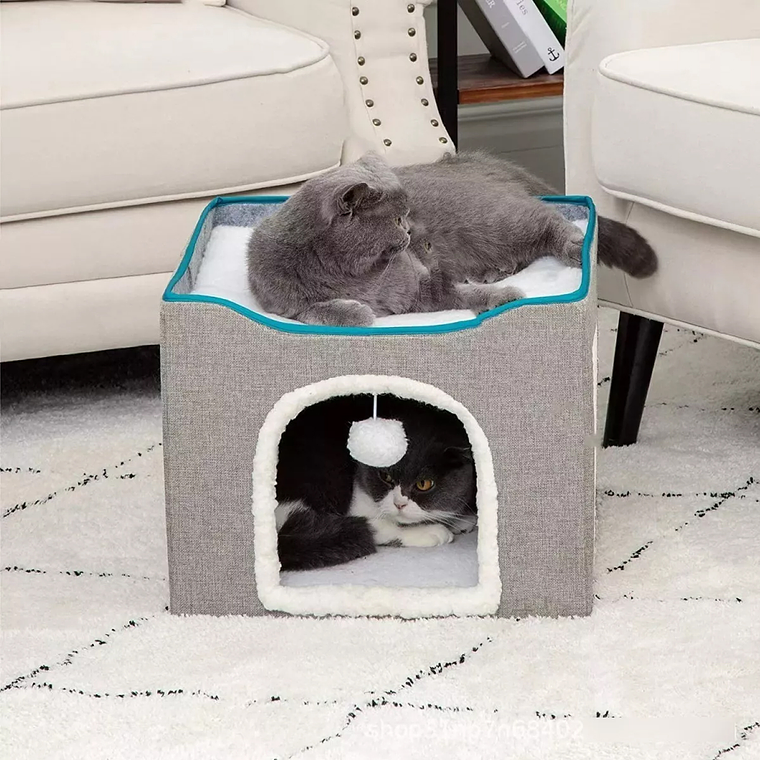 Cama Casa Iglu Para Mascotas Gato Y Perro Pequeño 3