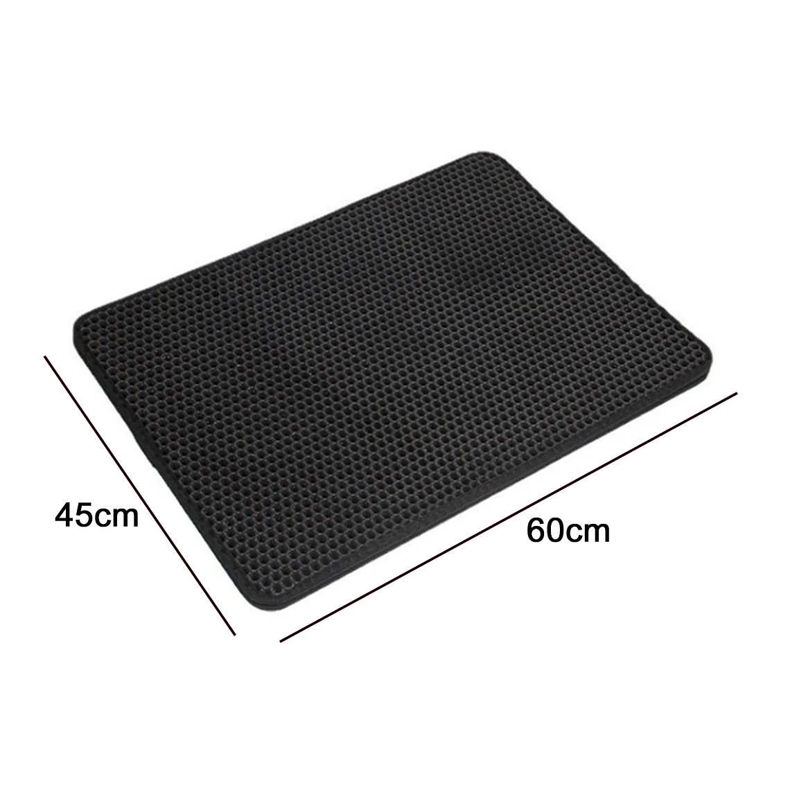 Alfombra Para Atrapar Arena De Gatos Tapete Arenero Mascotas 6