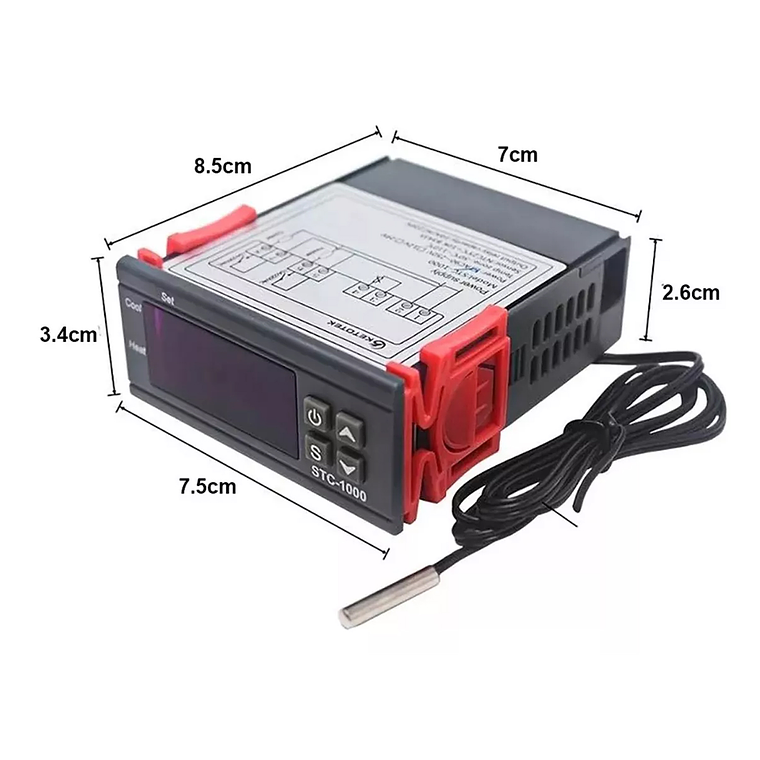Termostato Digital Stc-1000 Control Temperatura 2