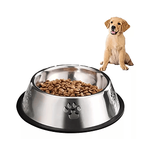 Comedero Perro Platos Para Perros Gatos Mascotas 18cm