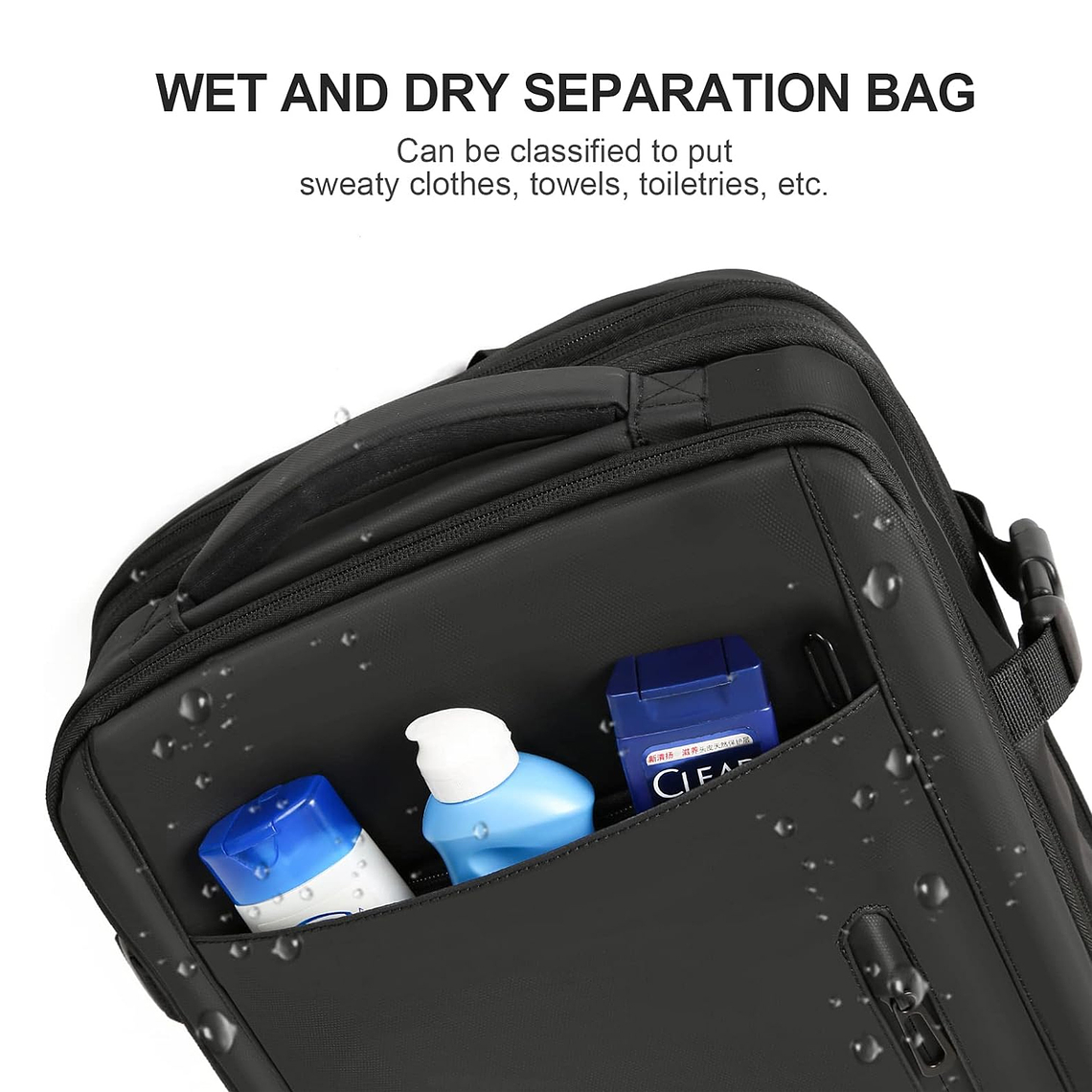 Mochila De Viaje Gran Capacidad Impermiable Viral Unisex 4