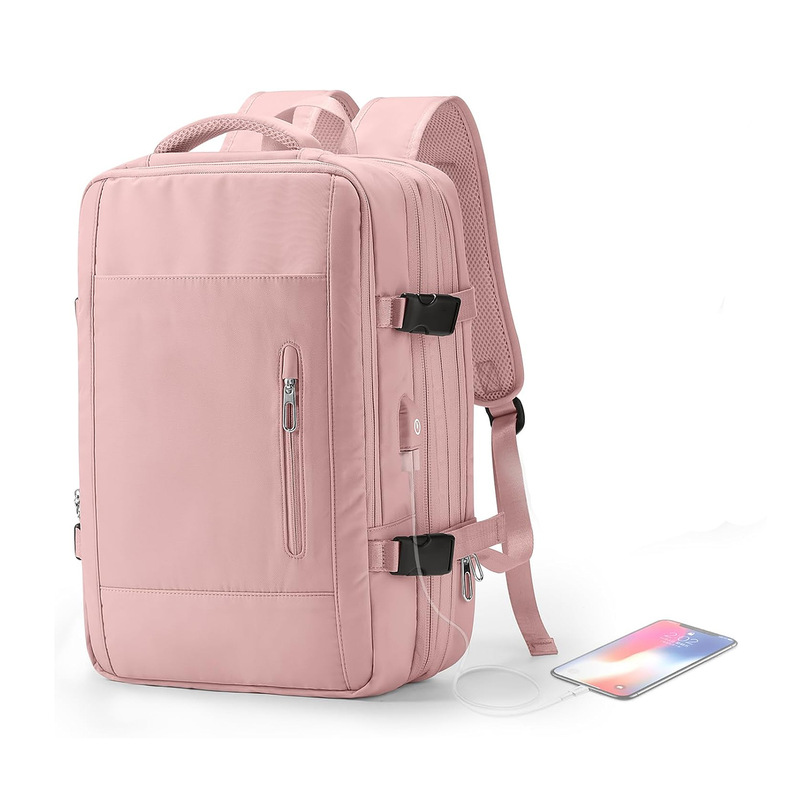 Mochila De Viaje Gran Capacidad Impermiable Viral Unisex 1